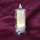Battery-operated LED Tea Light Candle, ideal for various festival decorations.