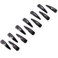 Complete set of 12 versatile Metal Hair Clips for women and girls.