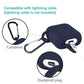 Silicone Wireless Earbuds Case designed to absorb impact and provide superior shock protection.