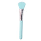 Flexible tip silicone mask applicator brush with ergonomic grip