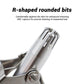 Handheld stainless steel nose hair removal device for precision trimming