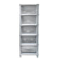 Diagram showcasing the easy assembly steps for the Organivo modular drawer storage.