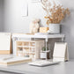 Foldable rack organizer for home storage and decluttering