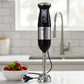 Electric hand blender with stainless steel stick and ergonomic handle