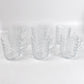 High-quality lead-free glass construction of the durable drinkware set.