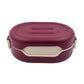 Food grade lunch box with separate compartments for balanced meals.
