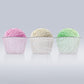 Glossy finish plastic dessert bowls safe for children’s use