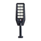 Motion-activated solar street light enhancing security and saving energy