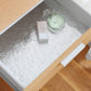 Aluminium kitchen wall sheets to shield stove area from spills and heat