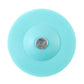 Anti clog shower drain cover made of flexible silicone material