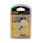 Round wool felt polishing and buffing wheels, ideal for smooth surfaces.
