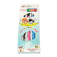 Collection of Writezo auto-feeding mechanical pencils in various colors, ready for use.
