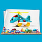 Interactive toy plane with captivating sound effects for kids.