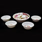 Elegant 5-piece Pudding Cutlery Set ready for use.