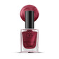 Matte finish contrast shown with Scarlet Red Metallica Nail Polish