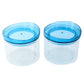 Hand opening an airtight kitchen jar, showing the easy access and secure lid design.