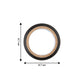 Heat resistant insulation tape for electrical wire repair and binding