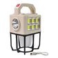 Ray lite solar camping lantern providing outdoor lighting