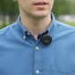 Complete wireless lavalier microphone kit for vlogging and streaming