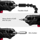 User assembling furniture with the BoltForce Cordless Electric Screwdriver.