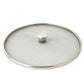 Mesh cover for frying pan or kadhai preventing oil splatter during frying