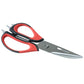 Multipurpose kitchen scissors cutting fresh herbs precisely