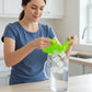 Ice tray with lid and honeycomb pattern for home use
