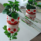 Decorative mirror paper stickers for DIY home wall transformation.