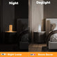 USB rechargeable Crystal Touch Lamp displaying its compact design.