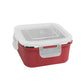 Textured grip base of Apex Victor stainless steel food container