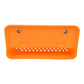 Sink drainer shelf holding kitchen sponges and brushes, showcasing its use as a kitchen sink organizer.