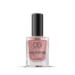 Compact 10 ML pastel peach gel nail paint bottle for travel-friendly use