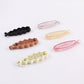 Assorted color strong plastic hair claw clip for daily use