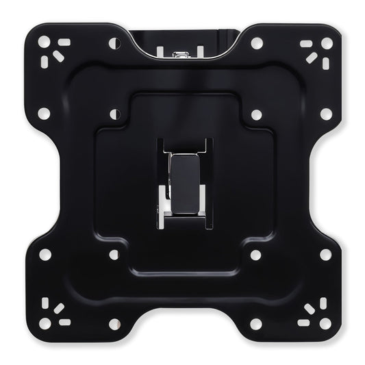 Extendable full motion TV wall mount bracket in black steel finish
