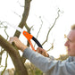 Compact and pocket-sized Folding Pruning Saw, perfect for easy storage and outdoor adventures.