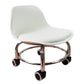 Securely packaged rolling stool with wheels ready for delivery across India.