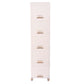 Stacked plastic storage drawers ideal for toys and clothes organization