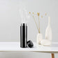 Detailed view of the smart stainless steel flask.