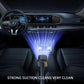 Alternative view of the Velvet Wheels wireless car vacuum cleaner.