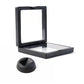 Detachable base of jewellery display box for versatile positioning