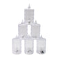 Elegant LED flameless candle set with realistic flickering light