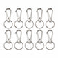 Organizing keys with heavy duty metal clips