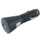 Vehicle USB charger adapter connected to smartphone for charging