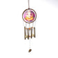 Metal bells and ropes of Lord Ganesh Wind Chimes producing soothing sounds