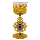 Radiant floral candle holder ideal as Diwali gift
