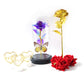 Heart-shaped LED décor lighting in romantic gift set