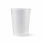 Plastic juice cup with 200 ML capacity in transparent design