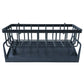 Plastic bathroom storage rack organizer ideal for toiletries and personal care