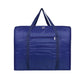 Storage bag with transparent panel showing contents inside