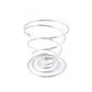 Spiral egg holder made of rust-resistant stainless steel for kitchen use